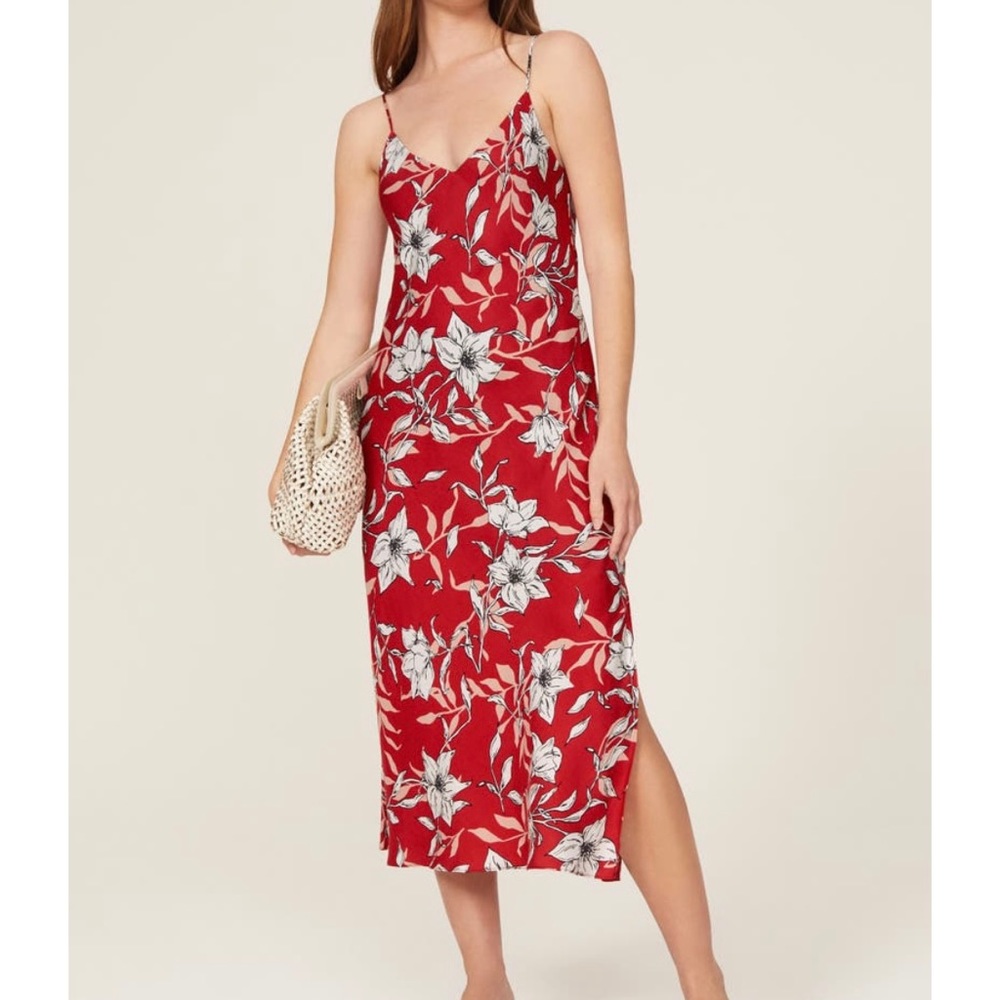 Rag & Bone Mallory floral slip dress